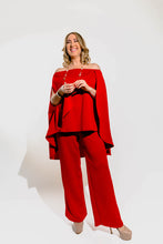 Load image into Gallery viewer, Off the Shoulder Top with Cape