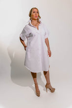 Load image into Gallery viewer, Shirt Dress with Pockets