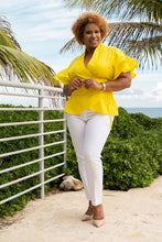 Load image into Gallery viewer, Wrap Around Wave Blouse