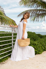 Load image into Gallery viewer, Gauze and Eyelet Maxi Dress