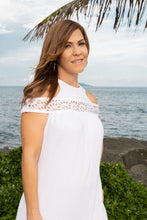 Load image into Gallery viewer, Gauze and Eyelet Maxi Dress