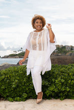 Load image into Gallery viewer, Crepe and Mesh Tunic