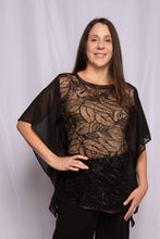 Load image into Gallery viewer, Crepe and Mesh Tunic