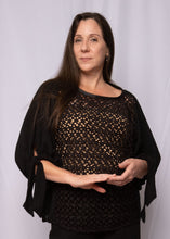 Load image into Gallery viewer, Cotton Eyelet and Gauze Tunic