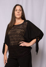 Load image into Gallery viewer, Cotton Eyelet and Gauze Tunic