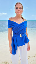 Load image into Gallery viewer, Asymmetrical Off Shoulder Blouse
