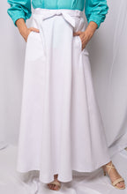 Load image into Gallery viewer, Cotton A-line long skirt
